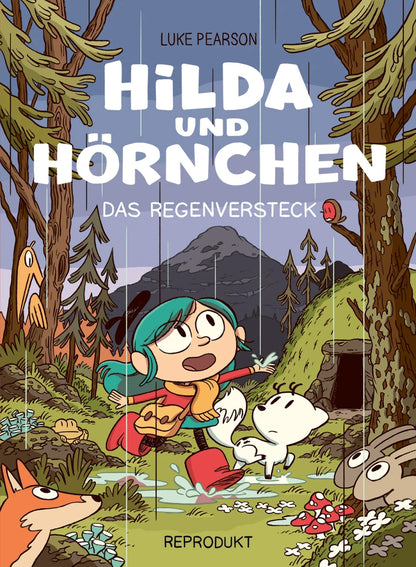 Hilda und Hörnchen: Das Regenversteck