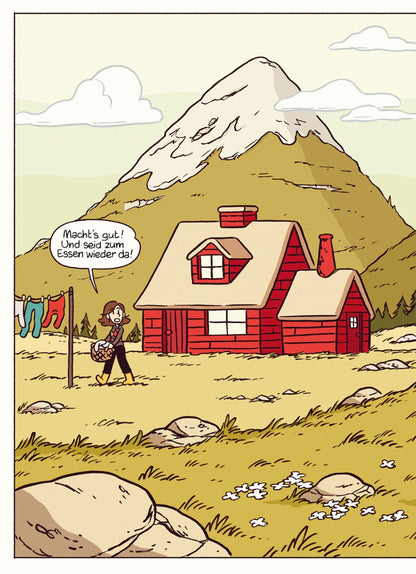 Hilda und Hörnchen: Das Regenversteck