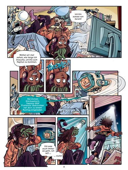 WAS IST WAS Comic: Planeten und Raumfahrt