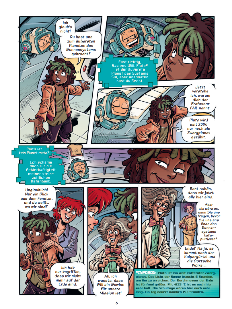 WAS IST WAS Comic: Planeten und Raumfahrt